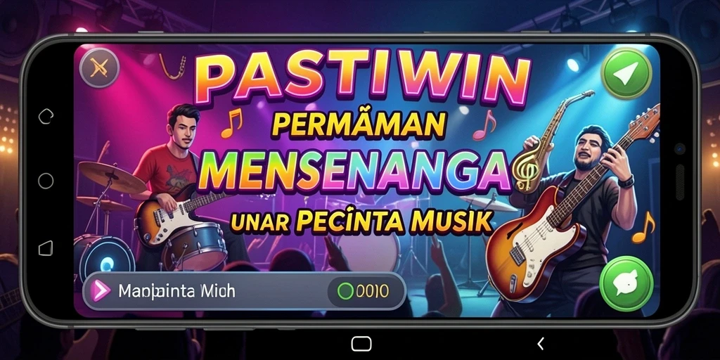 Screenshot utama PASTIWIN menampilkan gameplay interaktif yang menarik.