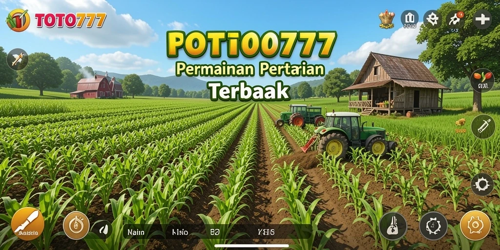 Tampilan gameplay TOTO777 yang menarik dengan aktivitas pertanian yang seru.