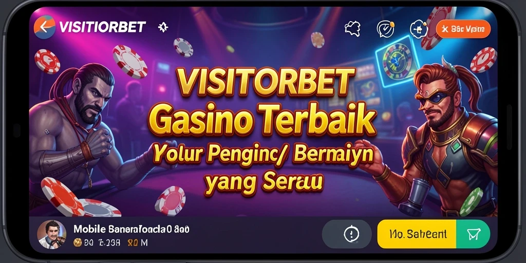 Tangkapan layar gameplay <strong>VISITORBET</strong> yang menampilkan suasana Kasino yang mendebarkan.